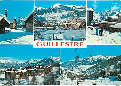 05 - Guillestre - Multivues - Hiver - Neige - CPM - Voir Scans Recto-Verso