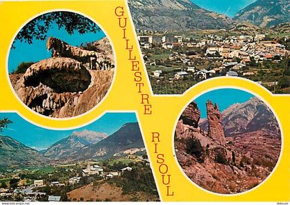 05 - Guillestre - Risoul - Multivues - Curiosité Géologique - CPM - Voir Scans Recto-Verso