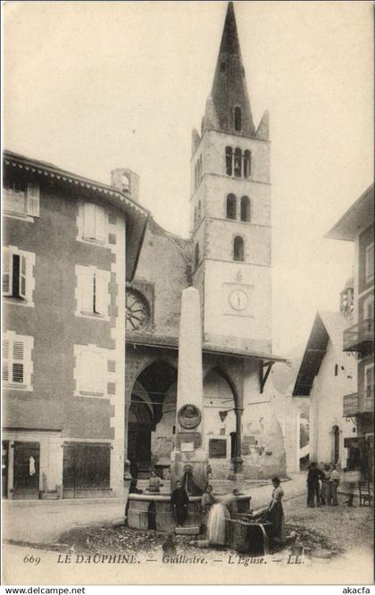 CPA GUILLESTRE L'Eglise (1198702)