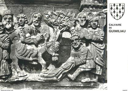CPM Calvaire de Guimiliau entree triomphate du Christ a Jerusalem
