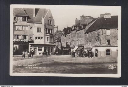 Frankreich France AK Guingamp Rue Notre Dame