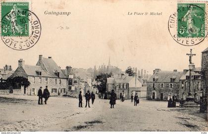 GUINGAMP LA PLACE SAINT-MICHEL