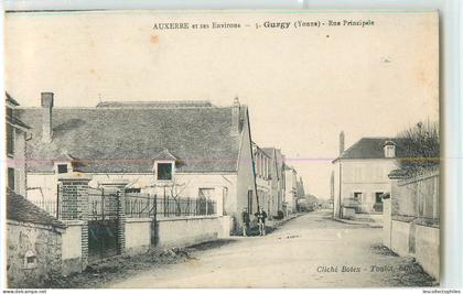 34164 - GURGY - RUE PRINCIPALE