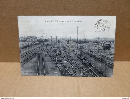 HAGONDANGE (57) gare des marchandises