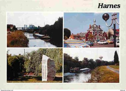 Carte Postale - 62 - Harnes - Multivues - Automobiles - Flamme Postale - CPM - Voir Scans Recto-Verso - Poscard - Carta