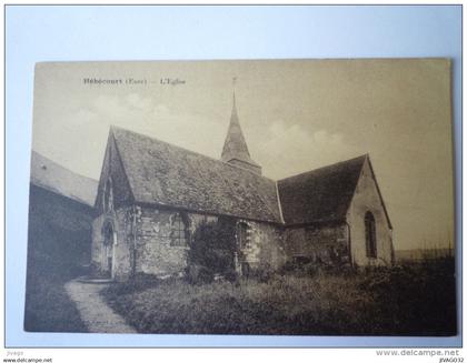 HEBECOURT  (Eure)  :  L'EGLISE  (2)