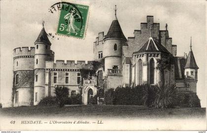 CPA Hendaye L'observatoire d'abbadia