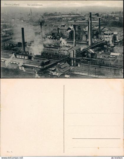 Henin-Beaumont Hénin-Beaumont Blick auf die Industrieanlagen 1917