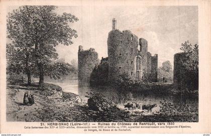 P-25-Mi-Is : 7538 :  HERBIGNAC. CHATEAU