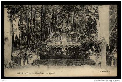 95 Herblay fete dieu reposoir D95D K95306K C95306C RH090912