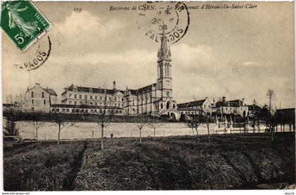 CPA HEROUVILLE-SAINT-CLAIR Le Pensionnat (1257523)