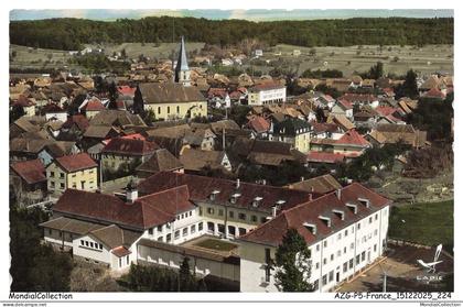 AZGP5-0457-68 - HIRSINGUE - En avion au-dessus - Le couvent des capucins