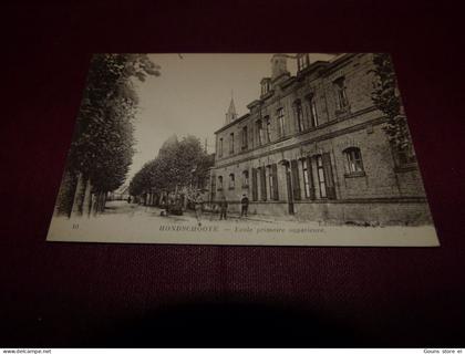 BC14-50 Cpa Hondschoote Ecole primaire supérieure  Hondshoote
