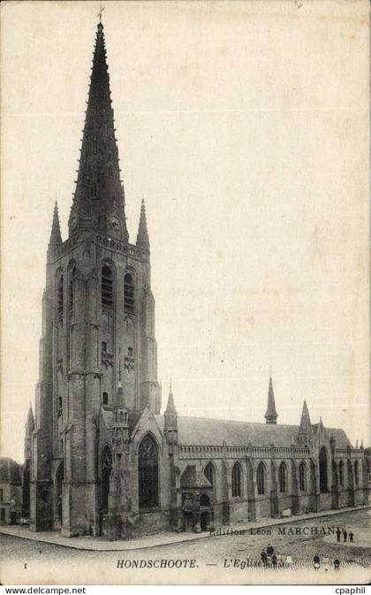 Hondschoote - L'Eglise - CPA