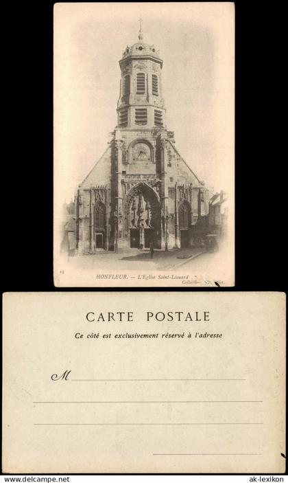 CPA Honfleur Kirche HONFLEUR Eglise Saint-Léonard 1900