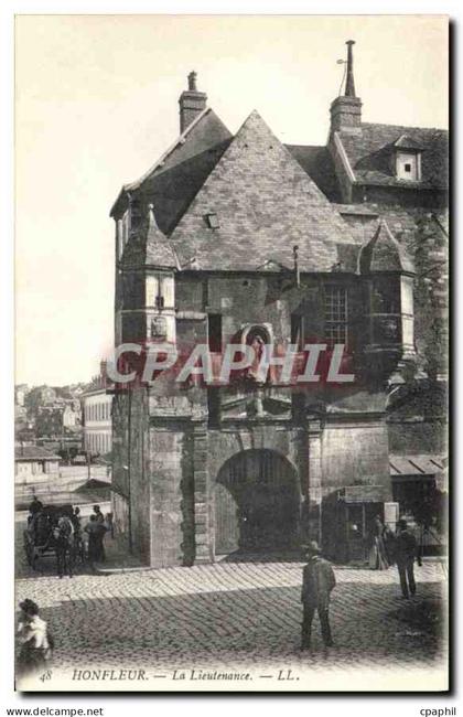 CPA Honfleur La Lieutenace
