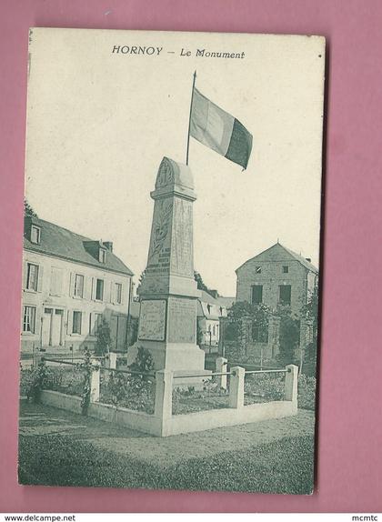 CPA-  Hornoy  -  Le Monument