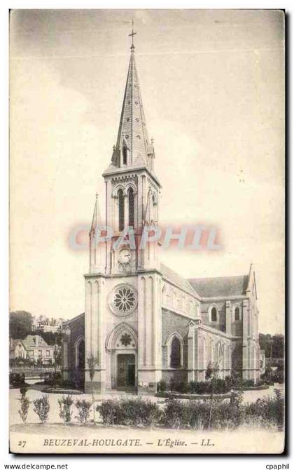 CPA Beuzeval Houlgate L'eglise