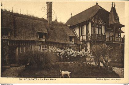 CPA Houlgate Le Lieu Marot