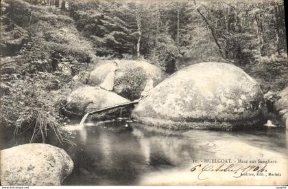CPA Huelgoat Mare aux Sangliers