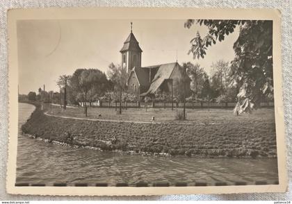 68 - CPSM HUNINGUE - Eglise Protestante