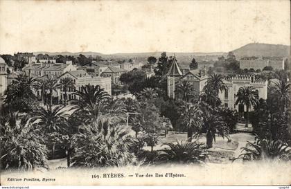 Hyeres - Vue des Iles d'Hyeres - CPA