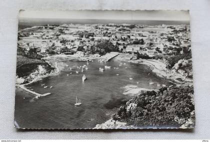 AB502, Cpm 1957, ile de Bréhat, vue générale aérienne de l'ile, Cotes d'Armor 22