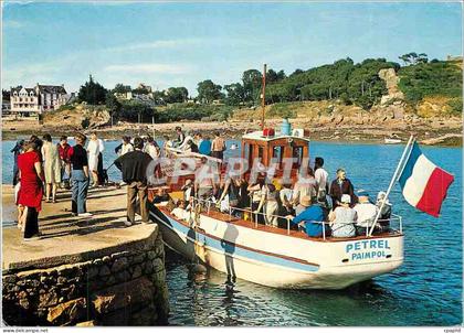 CPM Ile de Brehat C du N La Deuxieme cale Le Petrel assurant la traversee L'Arcouest Ile de Brehat B