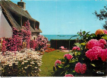 CPM Ile de Brehat (Cote d'Armot) Chaumiere fleurie