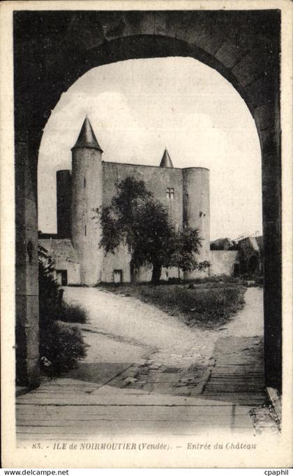 CPA Ile de Noirmoutier Entree du Chateau