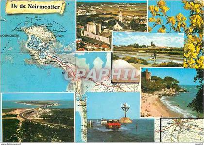 CPM Ile de Noirmoutier (Vendee) (Carte I G N)