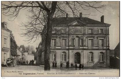 86 - INGRANDES - poste aux chevaux