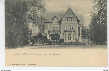 INGRANDES - Château des Fouinières