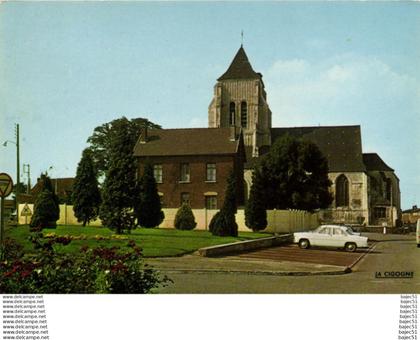 Isbergues - l'église  "autos"