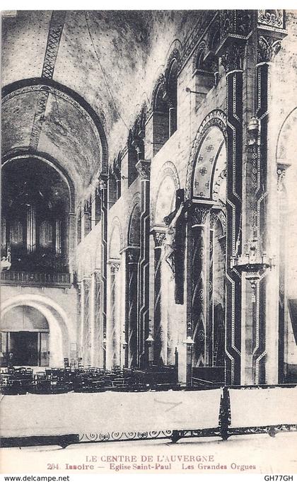 CPA ISSOIRE -église saint-paul