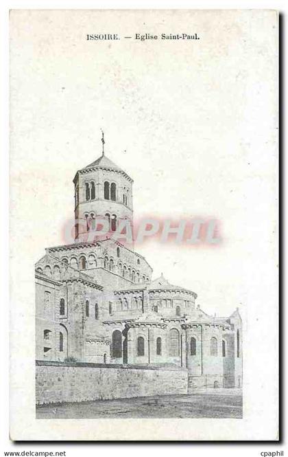 CPA Issoire Eglise Saint Paul