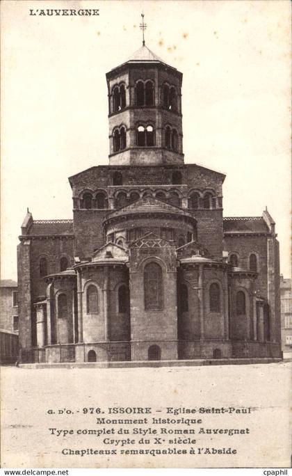 CPA Issoire Eglise Saint Paul