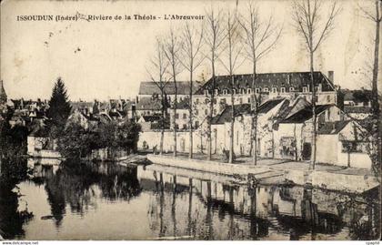 Issoudun CPA Riviere de la Theois l'abreuvoir