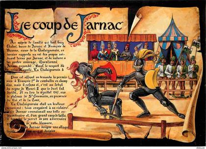 Carte Postale - 16 - Jarnac - Le coup de Jarnac - Art illustration - CPM - Voir Scans Recto-Verso - Poscard - Carta Post