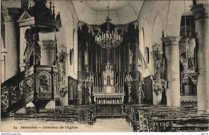 CPA JEUMONT - Interieur de l'Église (136223)
