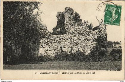 CPA JEUMONT - Ruines du Chateau de JEUMONT (136224)
