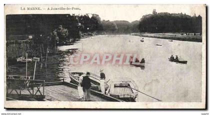CPA La Marne a Joinville le pont