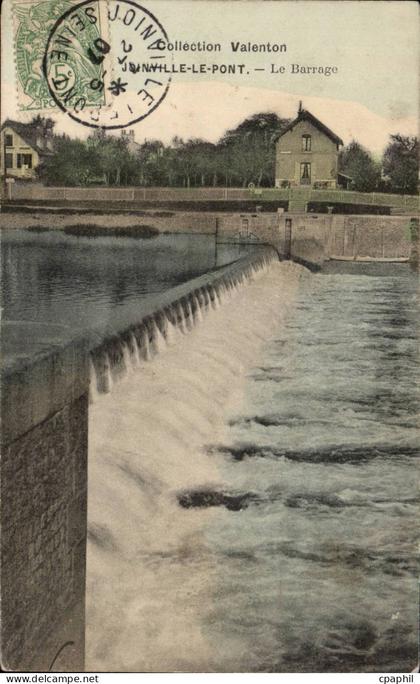 Joinville le pont CPA Le barrage (dam)
