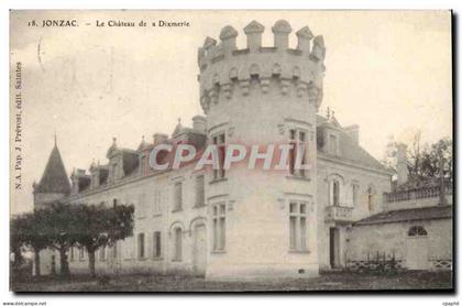CPA Jonzac Le Chateau de a Dixmerie