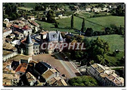 CPM Jonzac Ch Mar Vue aerienne Le Chateau