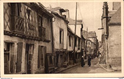 CPA Josselin Vieille Rue Bretagne