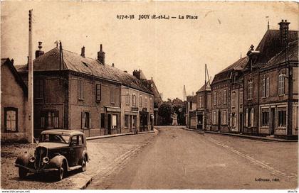 CPA JOUY - La Place (385222)