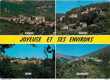 07 - Joyeuse - et ses environs - Multivues - CPM - Voir Scans Recto-Verso