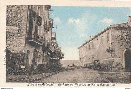 07 // JOYEUSE    le haut de joyeuse et hotel chamontin