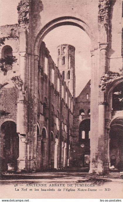 76 JUMIEGES ABBAYE DE JUMIEGES